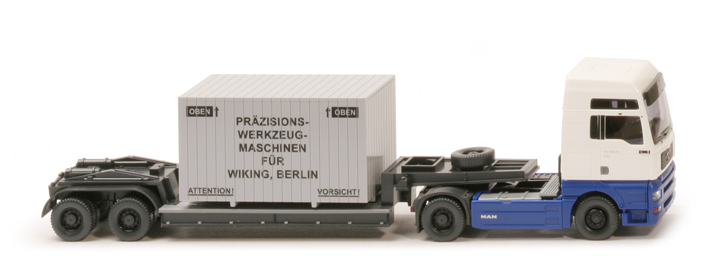 MAN TG-A XXL Tiefladesattelzug - "Werkzeug-Maschinen für WIKING-Berlin" - 503/9