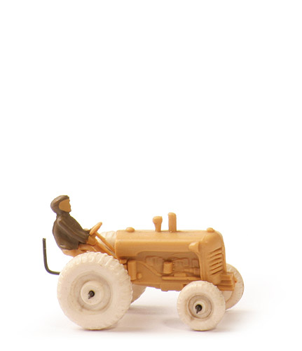 Trecker, feste Achsen - FAKE (!) ca. beige, ZH Draht - 380/1 (Fake)