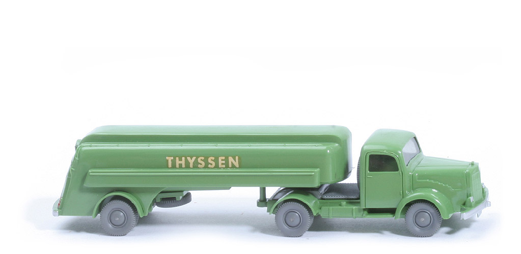 MB L 5000 S Alter Tanksattelzug - Thyssen - Thyssen