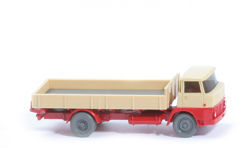 Henschel HS 16 Pritsche - hellbeige/rot (Messemodell) - 417/Vors. ?