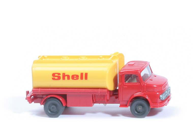MB L 1413 Heizöl - Vorserie: SHELL Abziehbild - Chassis rot - 807/Vors.