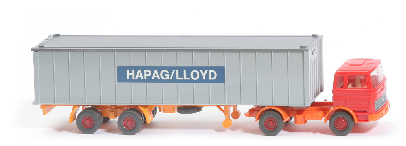 MB LPS 1620 Container-Sattelzug - Hapag-Lloyd orangerot / orange - Hapag-Lloyd 5?