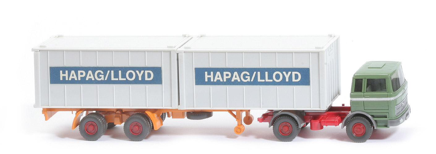 MB LPS 1620 Container-Sattelzug - Hapag-Lloyd  dunkelmaigrün / basaltgrau - Hapag-Lloyd 5?