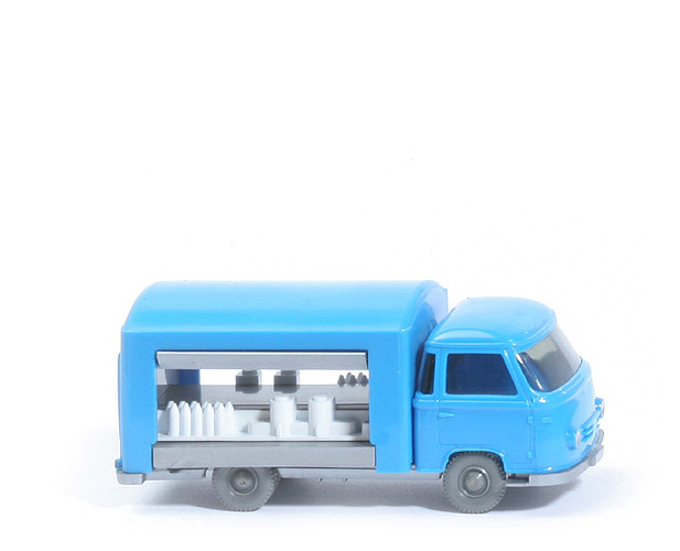Borgward Verkaufswagen - Vorserie himmelblau, Scheinwerfer bemalt - 279/Vors.