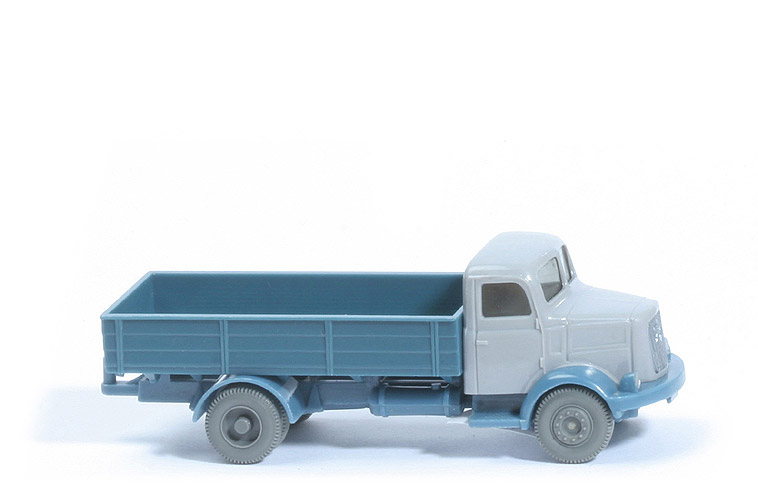 Henschel HS 100 Pritsche - FH silbergrau, PR ozeanblau, CH hellazurblau - 414/1 ?