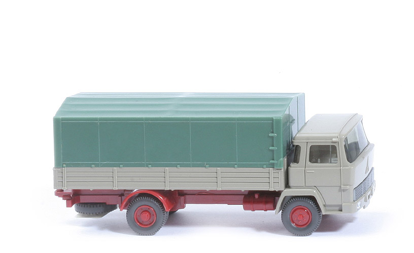 Magirus 100 D7 Pritsche - FH olivgrau, PR gelbgrau - 423/1i