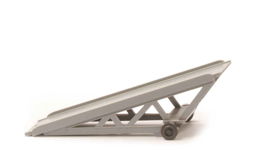 Verladerampe - montiert, platingrau - 1580/1g ~