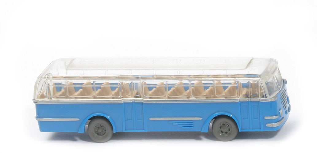 Büssing Trambus - BÜSSING aufgeklebt, o. Dachlüfter, himmelblau - Büssing (1A) a