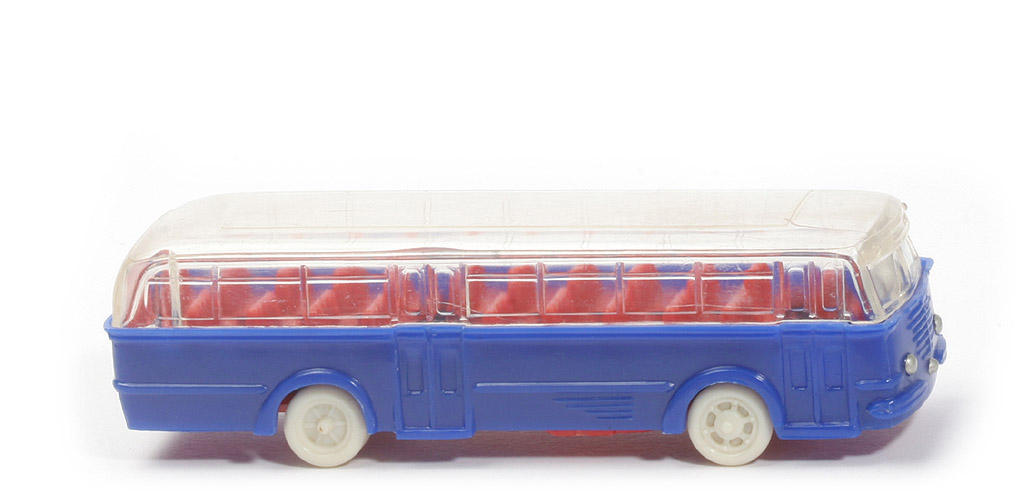 Büssing Trambus - alte Form, Fenster gewinkelt, dunkelultramarin - 720/1a