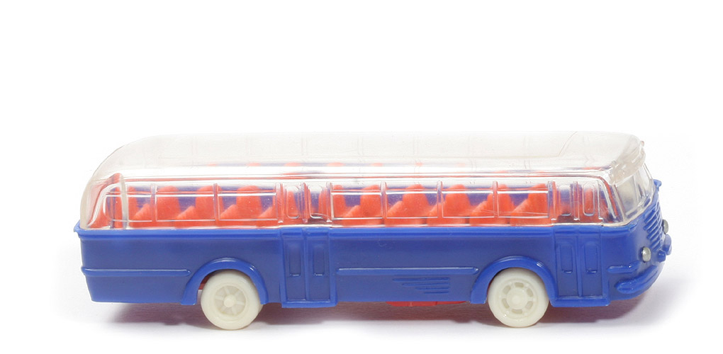 Büssing Trambus - alte Form, Fenster gewinkelt, dunkelultramarin - 720/1a