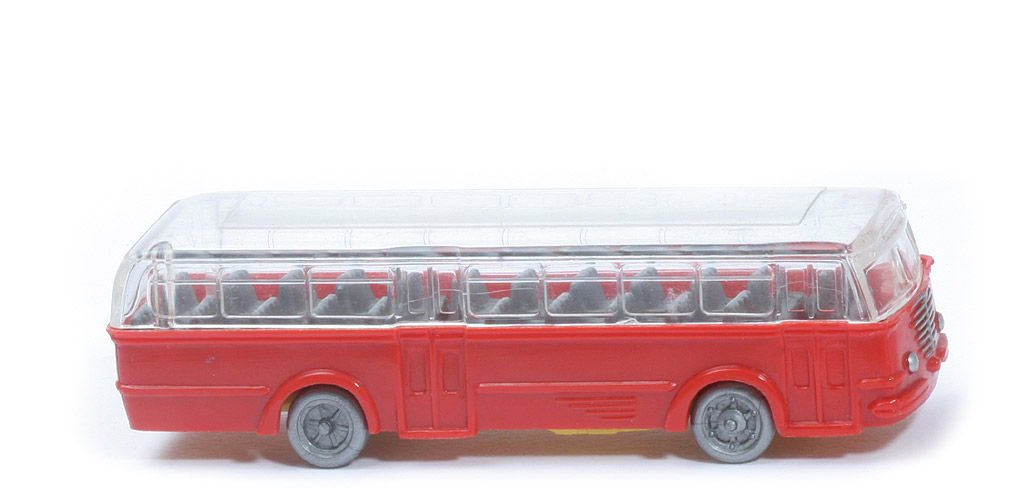 Büssing Trambus - alte Form, Fenster gerundet, rot - 720/2 ?