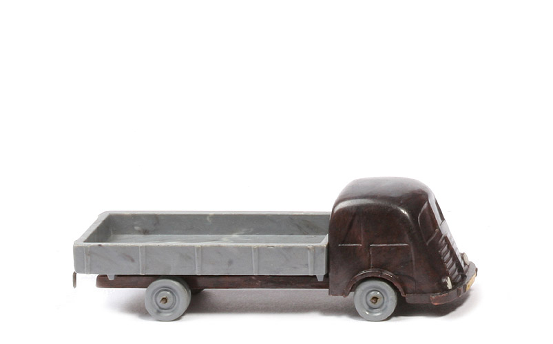Fiat Pritschen-LKW - FH, CH mischbraun, Pritsche staubgrau - 430/1ba