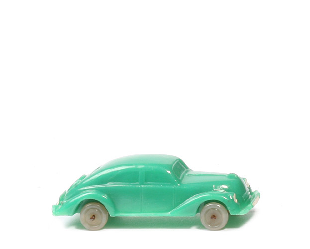 Schräghecklimousine, flache Haube - grün - 29/4q