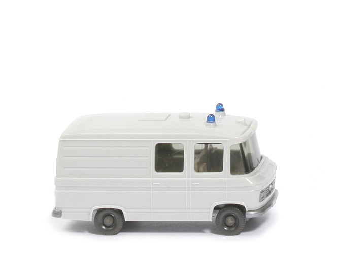 MB L 406 Rettungswagen - altweiß, unbeschriftet - 278/1 Vorserie