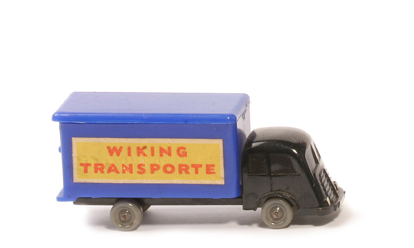 Fiat Möbelwagen Papieraufkleber - FH, CH schwarz, Koffer ultramarin - 540/3~n