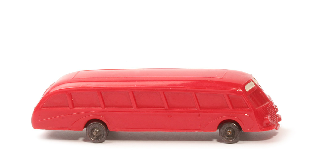 Stromlinienbus - ohne Brücke, rot - 700/2b