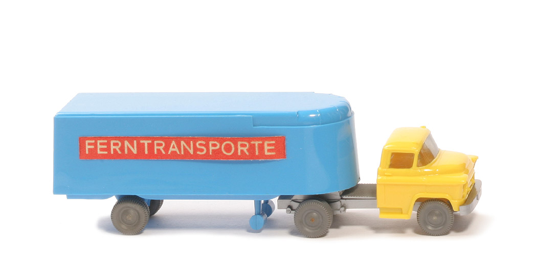 Chevrolet Kühlsattelzug - Vorserie FH zinkgelb, Ferntransporte - 521/ ?