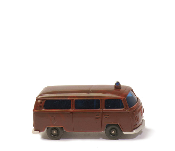 VW T2 Bus mit Warnlicht - ohne Dachaufbau, Aufbau schokobraun - 603/10 ?