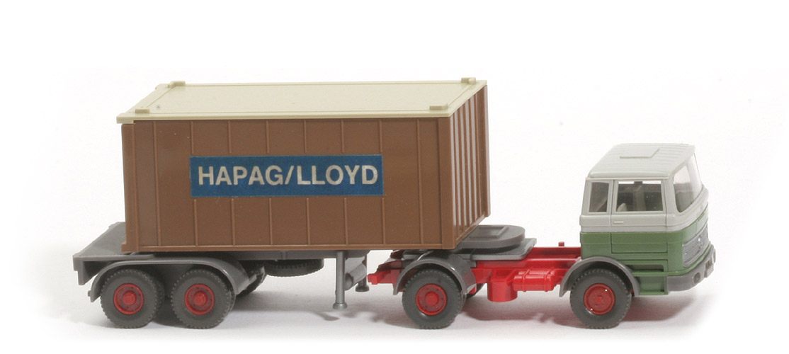 MB LPS 1620 Container-Sattelzug 20 ft - Hapag-Lloyd 1 x 20 ft lehmbraun - Hapag-Lloyd 5a?
