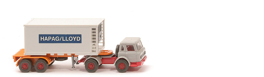 IH Container-Sattelzug 20 ft - Hapag-Lloyd mit Kühlcontainer - Hapag-Lloyd 12 ?