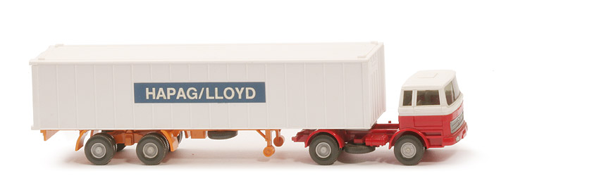 MB LPS 1620 Container-Sattelzug - Hapag-Lloyd weiß / rot / rot - Hapag-Lloyd 5?