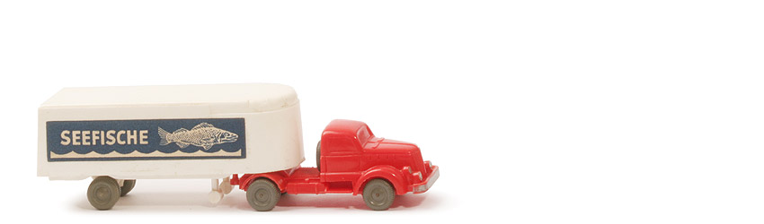 White Alter Kühlsattelzug - Seefische, orangerot/weiß - 520/9 ?