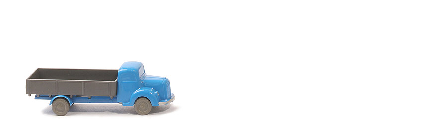 MB L 3500 uv Pritschen-LKW - FH, CH himmelblau, PR dunkelbasaltgrau - 450/6e ?