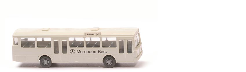 Stadtbus MB O 305, Mercedes-Benz - Bahnhof | 4, lichtgrau, ohne Stift - 701/2a