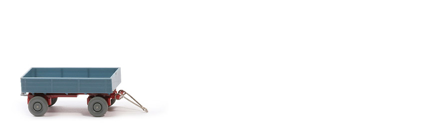 LKW-Anhänger (Typ 5) - ZH angeklebt, PR mattgraublau, CH weinrot - 400/15a