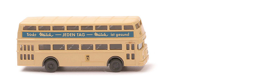 Büssing D2U geschlossen Trinkt Milch - Linie 48 (Zehlendorf) - 722/7d