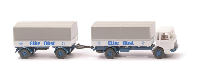 MAN Nahverkehr - Elbe Obst, FH weiß - 424/7b