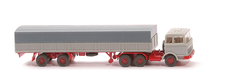 MB LPS 2223 Langpritsche - FH-Dach querversteift, FH silbergrau/CH rot - 511/2e