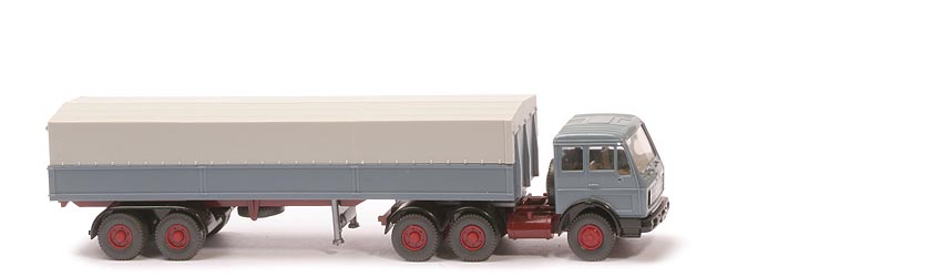 MB 2632 S Alupritsche - Aufbau graublau, Grill Papier - 515/1b