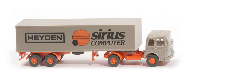 MAN Büssing Koffersattelzug - Sirius Heyden - 539/1