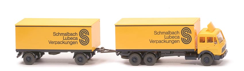 MB 2232 Koffer-Fernlastzug 3/2 - Schmalbach - 457/2