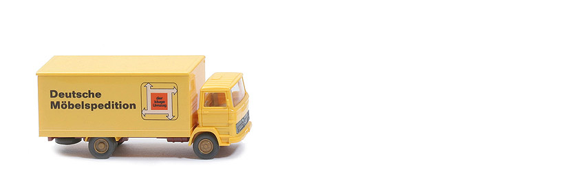 MB LP 1317 hoher Koffer - Deutsche Möbelspedition, ohne Lkr, mit Spiegeln - 435/6 ?