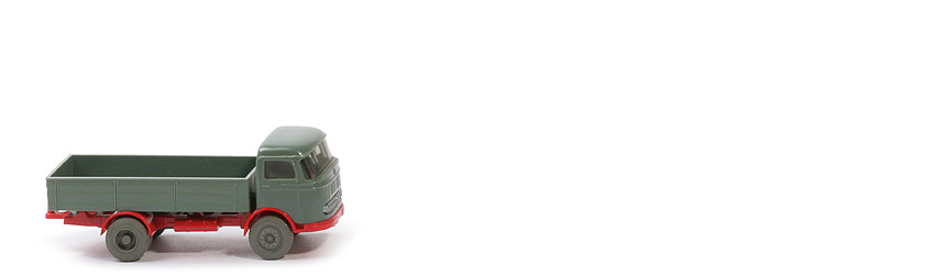 MB LP 321 Pritsche - FH, PR dunkelresedagrün, CH rot - Typ 1 - 434/1d