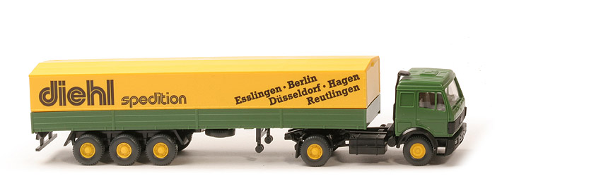 MB 1748 LS Pritschen-Sattelzug - Diehl-Spedition - 511/3