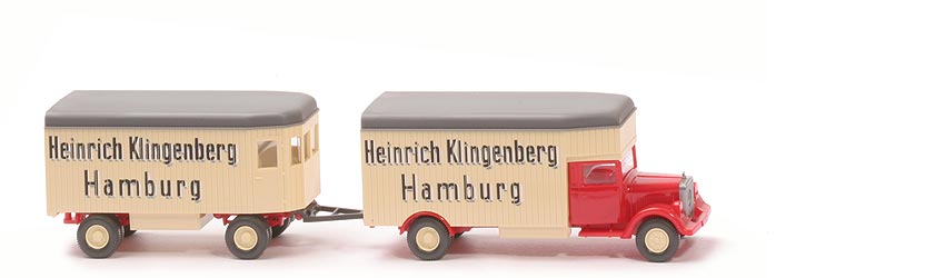 Mercedes L 2500 Möbel-Lastzug - Heinrich Klingenberg - 845/4