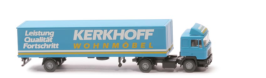 MAN F 90 Koffer-Sattelzug 2/1 - Kerkhoff - 544/4