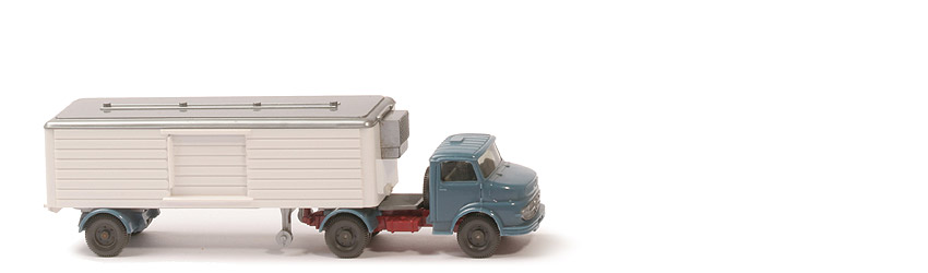 MB 1413 Kühlsattelzug m. Lüfter - Köbo dünn - ZM mattgraublau/hellbraunrot - 520/32a