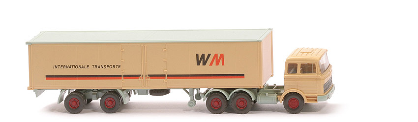 MB LPS 2223 Internationale Transporte - FH-Dach querversteift, 8-fach Teilung - 512/3a