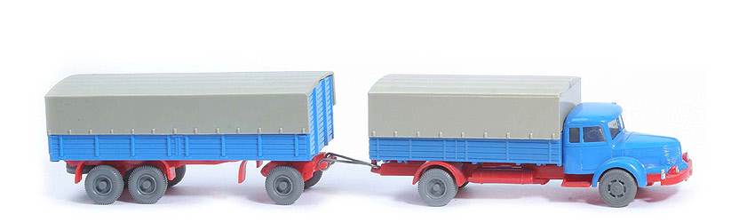 Krupp Titan Pritschen-LKW - FH, PR, himmelblau, CH blassrot - 480/2c