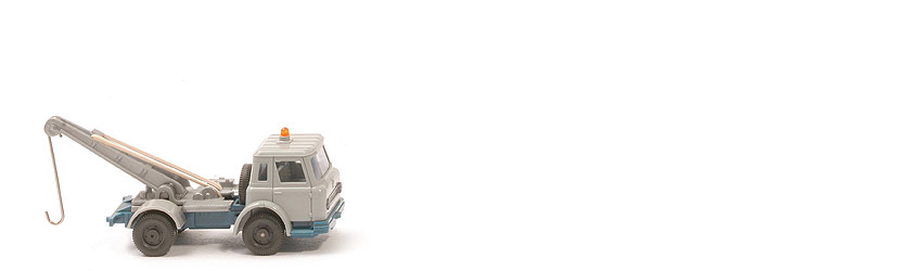 IH Abschleppwagen - FH silbergrau, CH azurblau - 631/4f