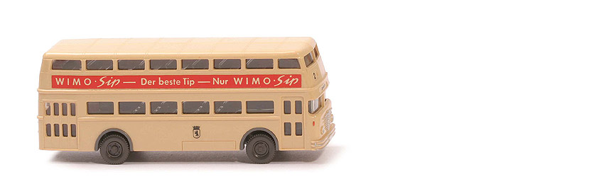 Büssing D2U geschlossen Wimo Sip - Linie 2 (Lankwitz) - 722/5d