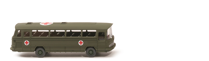 MB O 302 (2000ff) - Bundeswehr Rotkreuz - 696/7