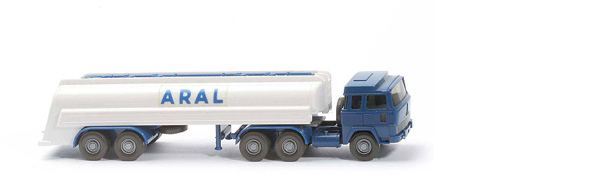 Magirus 235 D Aral-Tanksattelzug - Folie, kobaltblau - 801/10c ?