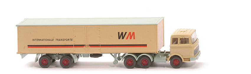 MB LPS 2223 Internationale Transporte - FH-Dach querversteift, 8-fach Teilung - 512/3c