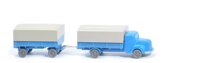 MB L 3500 uv Pritschen-LKW - FH, CH himmelblau, PR lichtblau - 450/7 ?