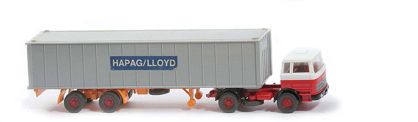 MB LPS 1620 Container-Sattelzug - Hapag-Lloyd weiß / rot - Hapag-Lloyd 5?